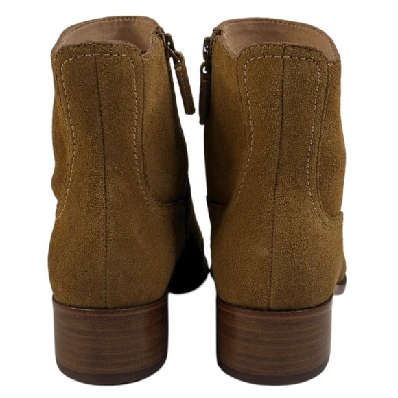 Cole Haan Naia Brown Suede Booties Ankle Boots Womens Size 7B W32260 New - Picture 3 of 10